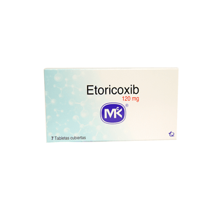 Etoricoxib Mk 120Mg Caja X 7 Tabletas Cubiertas