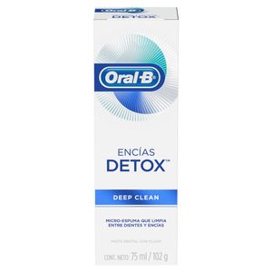 Crema Dental Oral-B Encias Detox Tubo X 75Ml