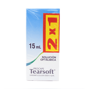 Of.Tearsoft Solucion Oftalmica. X 15Ml 2X1