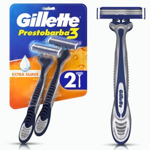 Maquinas De Afeitar Desechables Gillette Prestobarba3 X 2Und