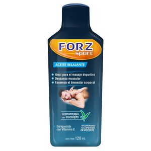 Aceite Relajante Forz Sport Vitamina E X 120Ml