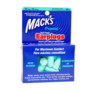 Macks Tap. Para Oidos De Goma X10