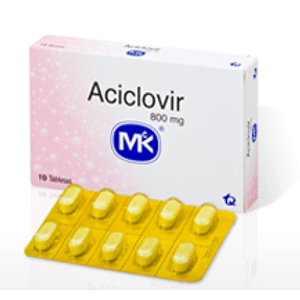 Aciclovir Mk 800Mg Caja X 10 Tabletas