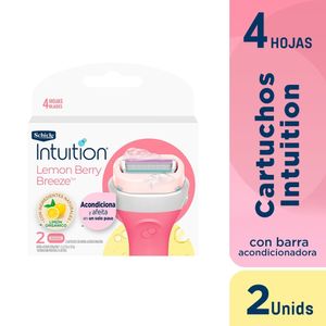 Repuestos Maquina de Afeitar Recargable Schick Intuition x 2Und