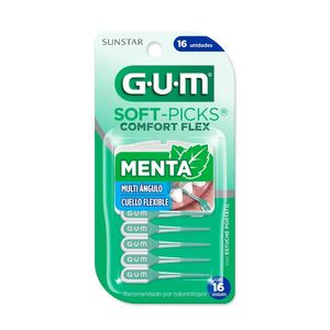 Soft Picks Gum Comfort Flex Menta X 16Und