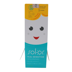Protector Solar Sol-Or Kids Sensitive Spf 50 X 60g