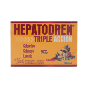 Hepatodren Triple Accion X 60 Cap