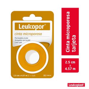 Cinta Microporosa Piel 1 X 5 Yardas Leukopor