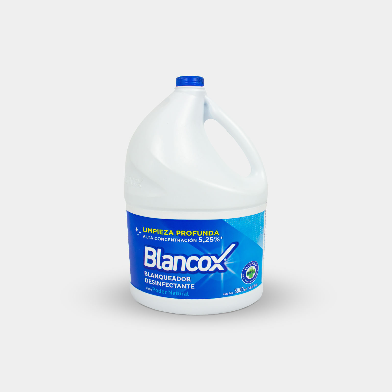 Blanqueador Desinfectante Natural 5.25% Galón X 3800 Ml Blancox ...