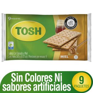 Galletas Tosh Miel X 243g