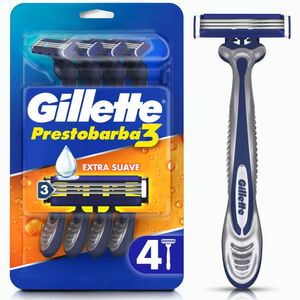 Maquinas De Afeitar Desechables Gillette Prestobarba3 X 4Und