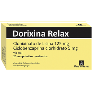 Dorixina Relax 125Mg X 20 Comprimidos
