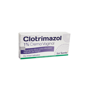 Clotrimazol Crema Vaginal 1% X 40 Grs