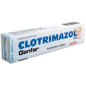 Genfar Clotrimazol 1% Crema Tubo X 40G