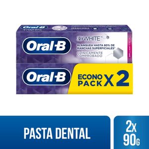Crema Dental Oral-B 3D White X 90G X 2Und