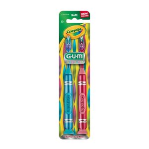 Cepillo Dental Gum Kids Crayola Metallics 5+