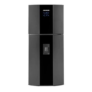 Nevera Challenger No Frost Congelador Superior 390 Litros CR390 Gris