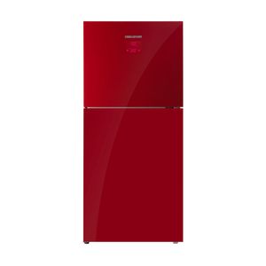 Nevera Challenger No Frost 360 Litros Puerta Cristal CR360 Roja