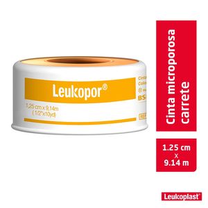 Leukopor Esparadrapo Piel 1.25Cm X 9.14m