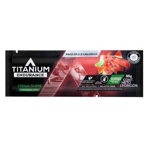 Gomitas Titanium Mega Gums Sandia Limon X 35G
