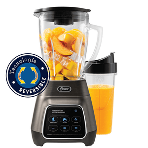 Licuadora Oster 3 Velocidades Reversible Táctil Blend-N-Go 1000W BLSTPYG1312XBG Plata